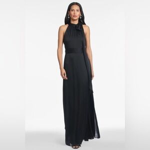 Sachin + Babi Kayla Black Maxi Long Dress B2181